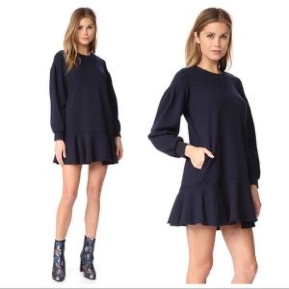 La Vie Rebecca Taylor Sweatshirt Dress - Picture 2 of 2